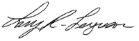 Larry Ferguson Signature